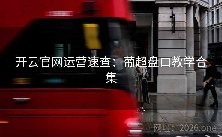 开云官网运营速查：葡超盘口教学合集